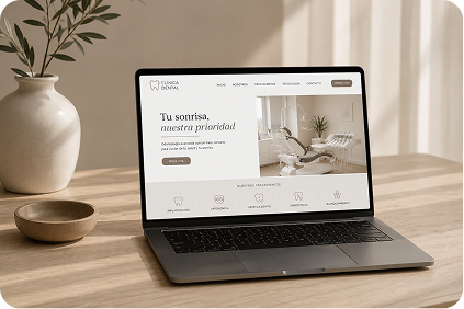 Cómo crear una página web que convierta visitas en pacientes